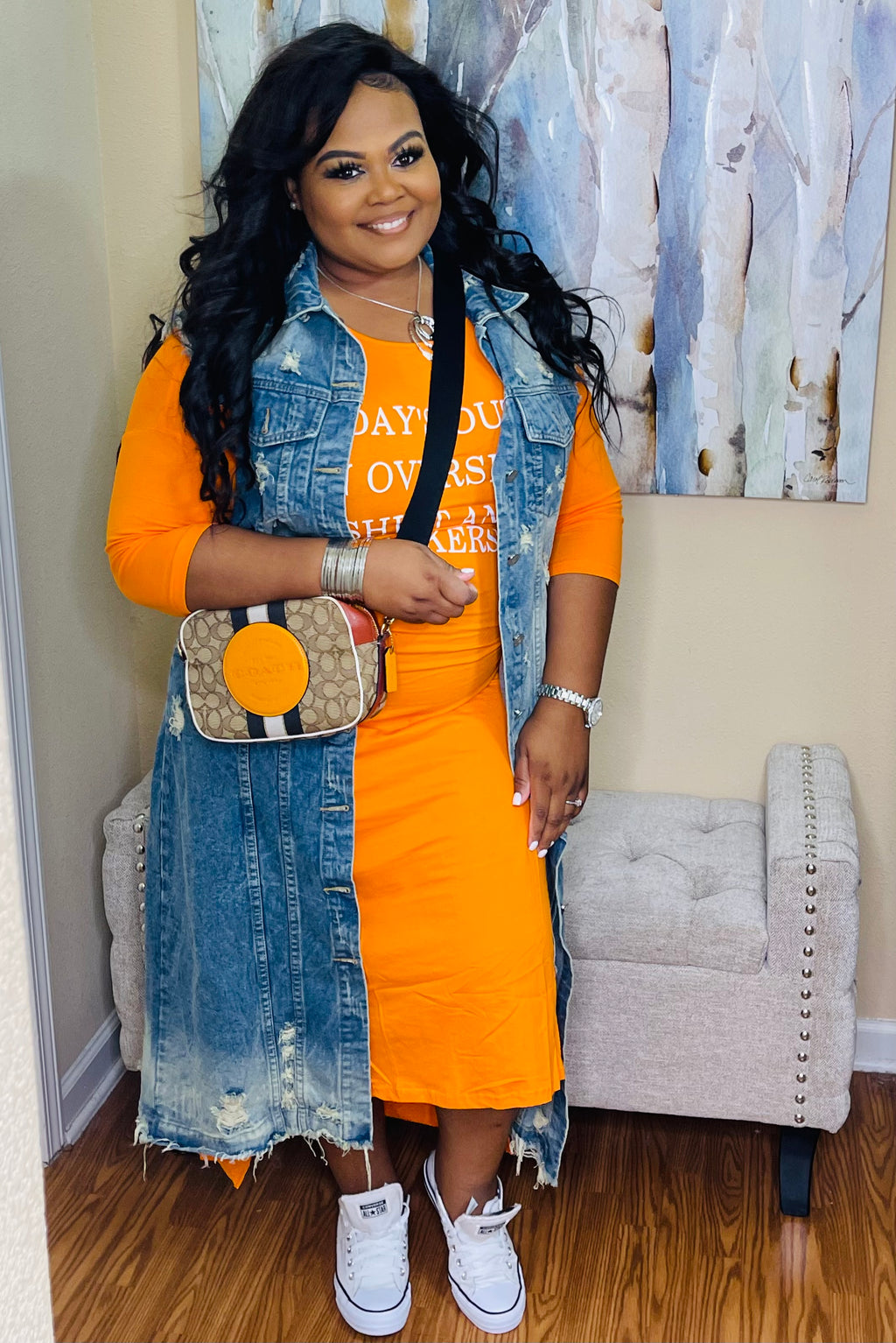 orange t shirt dress Orange Long Tshirt Dress – PASH BOUTIQUE