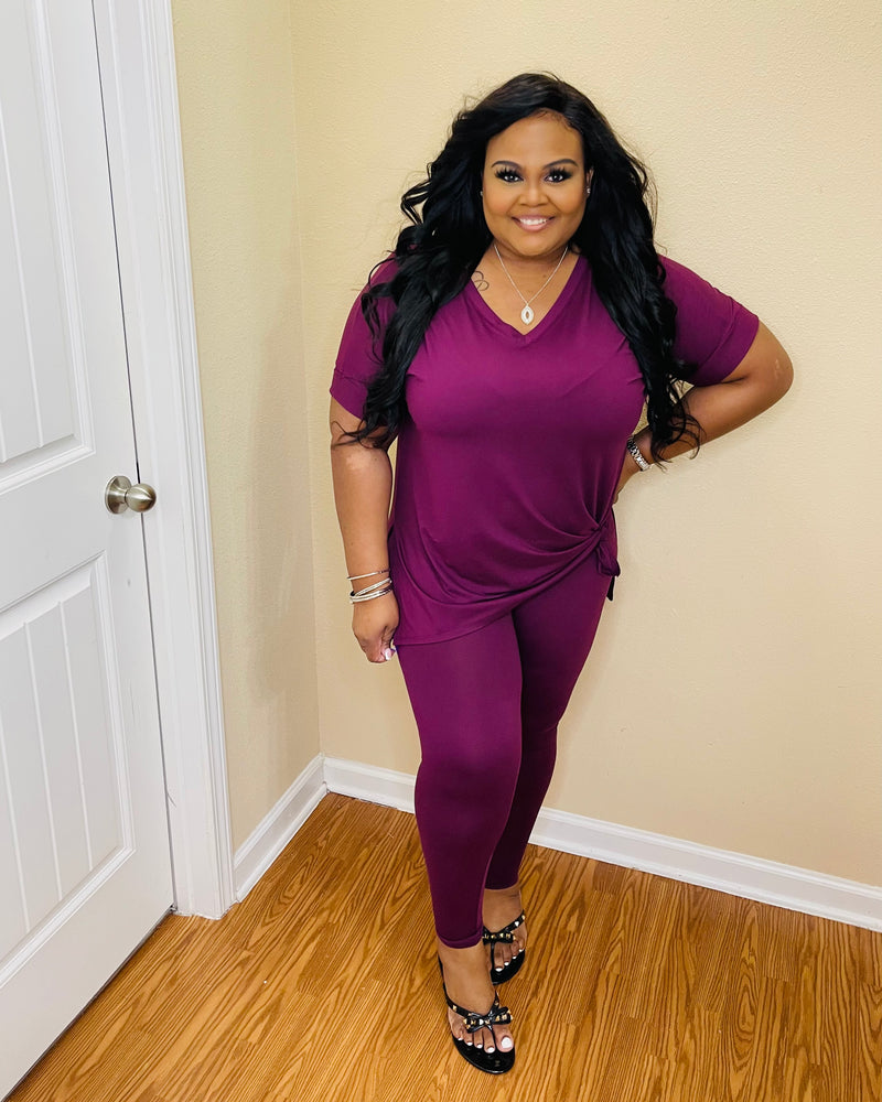 Eggplant Plus Lounge Set
