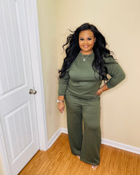 Dk. Olive Plus Scuba Jogger Set