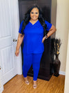 Bright Blue Lounge Set