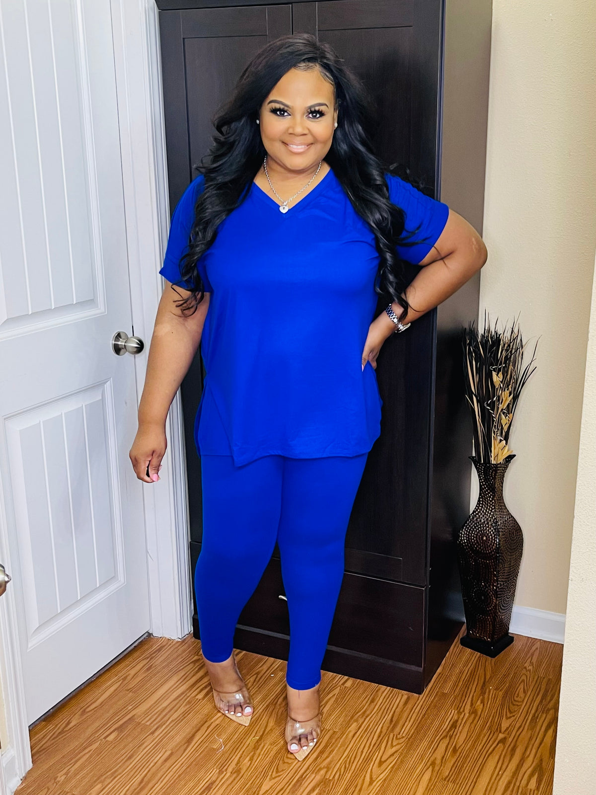 Bright Blue Lounge Set