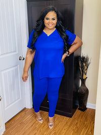 Bright Blue Lounge Set
