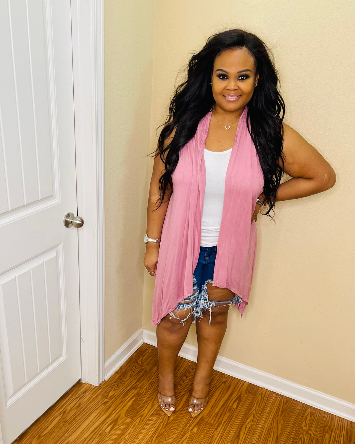 Lt. Rose Plus Vest "only"