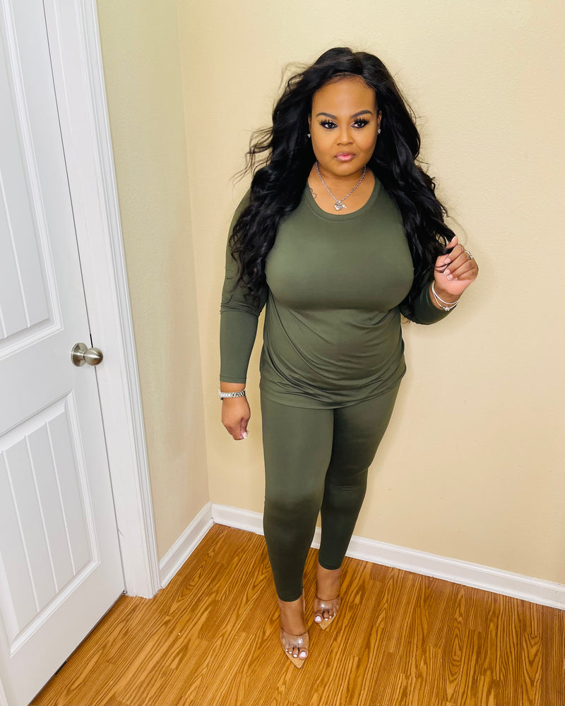 Dk. Olive Plus LS Microfiber Set