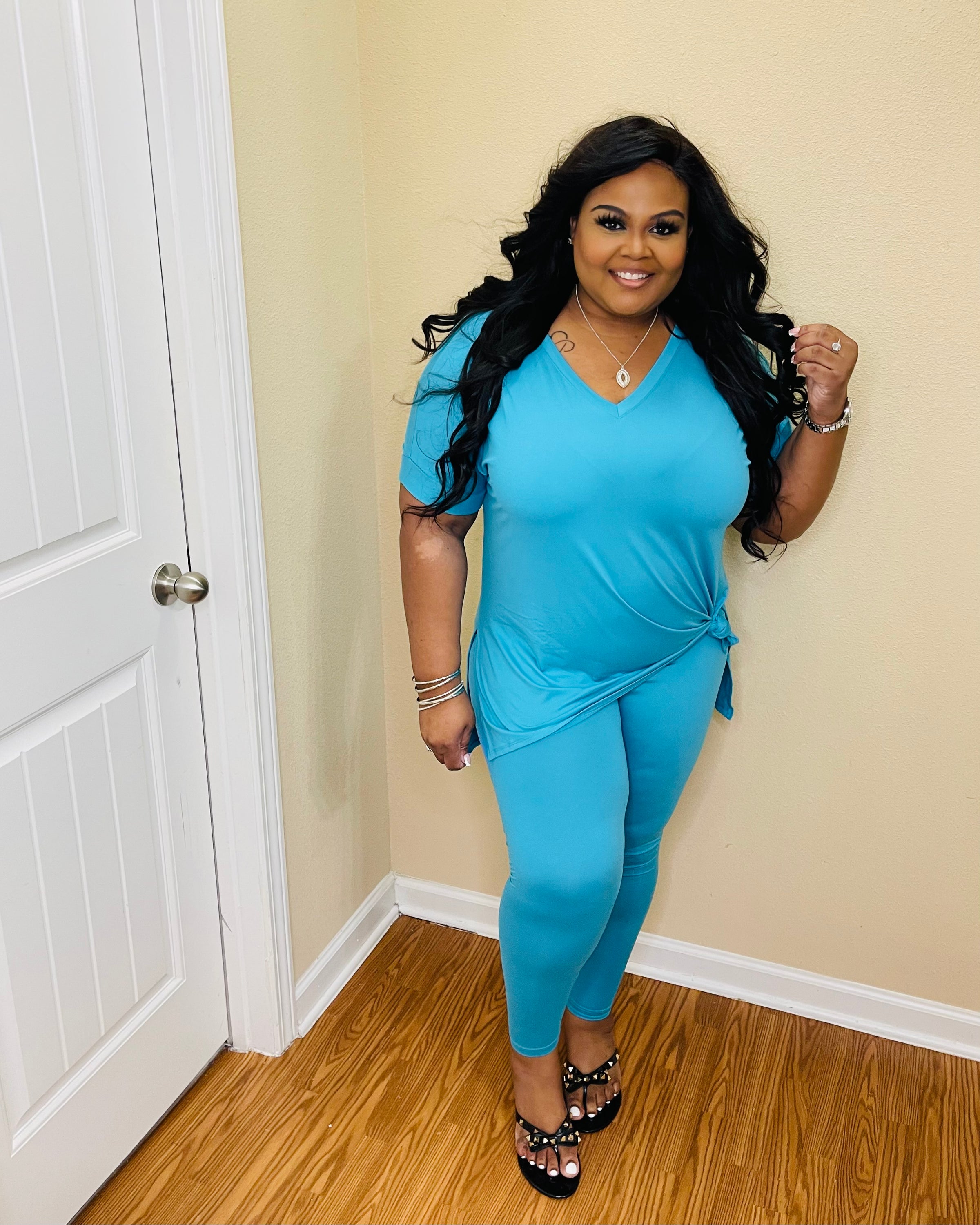 Ice Blue Lounge Set
