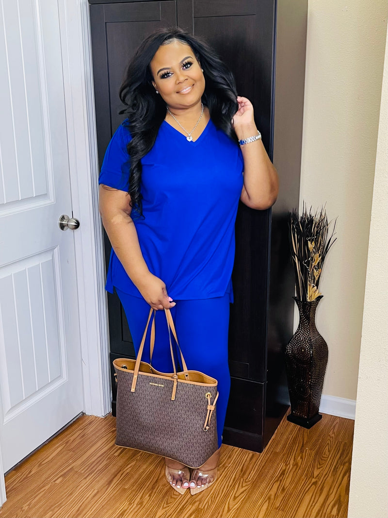 Bright Blue Lounge Set
