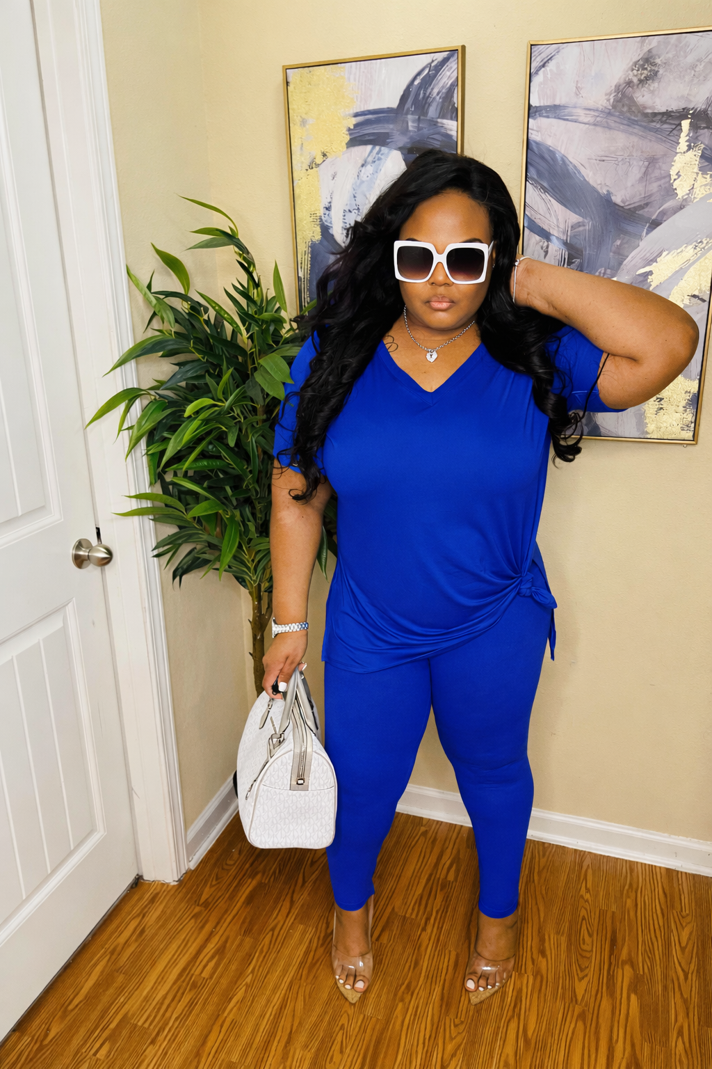 Bright Blue Plus Lounge Set