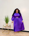 Purple Plus Dress