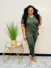 Dk Olive Plus Lounge Set
