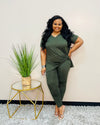 Dk Olive Plus Lounge Set