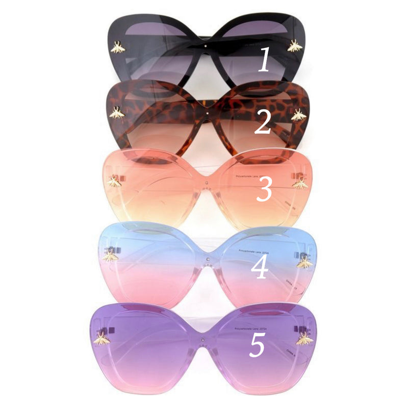 Oversized Sunglasses - PASH BOUTIQUE 