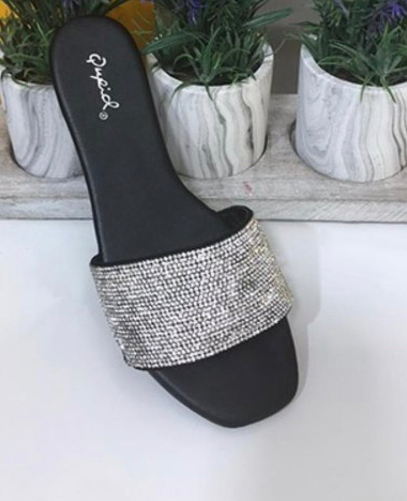 Silver  Sandals - PASH BOUTIQUE 